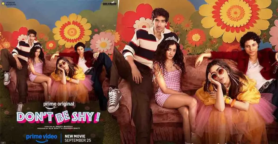 डोंट बी शाइ के नए पोस्टर में आरुषि बजाज, पीयूष खाटी, बियांका अरोड़ा और अंश दुग्गल