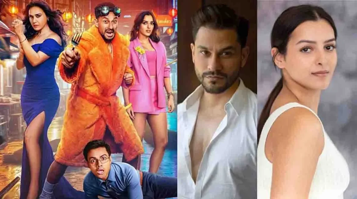 कुणाल खेमू और वंशिका धीर फिल्म वाइब से जुड़े दृश्य में