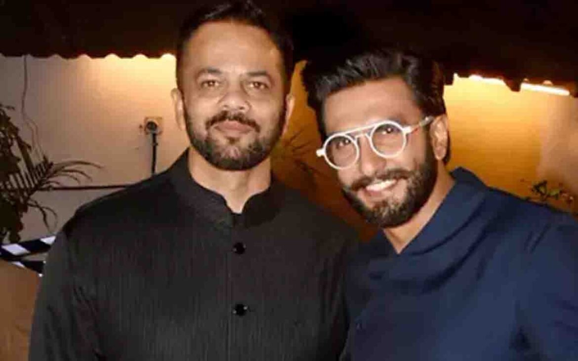 रोहित शेट्टी और Ranveer Singh की तस्वीर